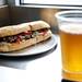 A Cheese Steak Sammy and soda at Belly Deli on Sunday, June 16. Daniel Brenner I AnnArbor.com